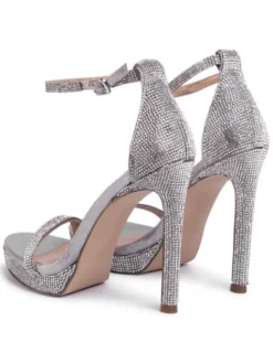 Steve Madden Sandały Milano-R SM11000897-02003-998 Srebrny