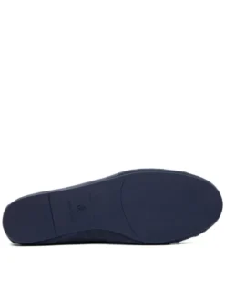 Stuart Weitzman Mokasyny Britt Bow SM414 Granatowy