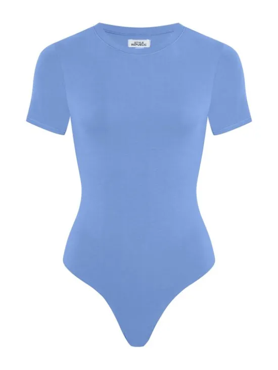 Style Republic Body Shortsleeve Niebieski jasny Curvy Fit