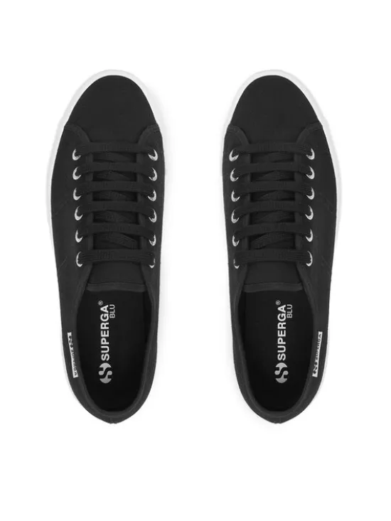Superga Tenisówki Platform Leggera S2142ZW Czarny