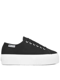 Superga Tenisówki 3790 Platform S3134MW Czarny