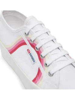 Superga Tenisówki Round Stripes 2790 S4128TW Biały
