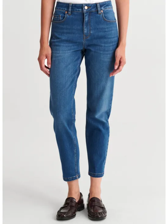 TATUUM Jeansy FARO Granatowy Slim Fit