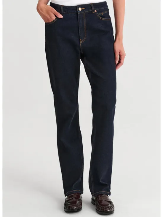 TATUUM Jeansy YUKI Granatowy Straight Fit