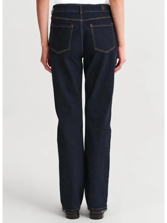 TATUUM Jeansy YUKI Granatowy Straight Fit
