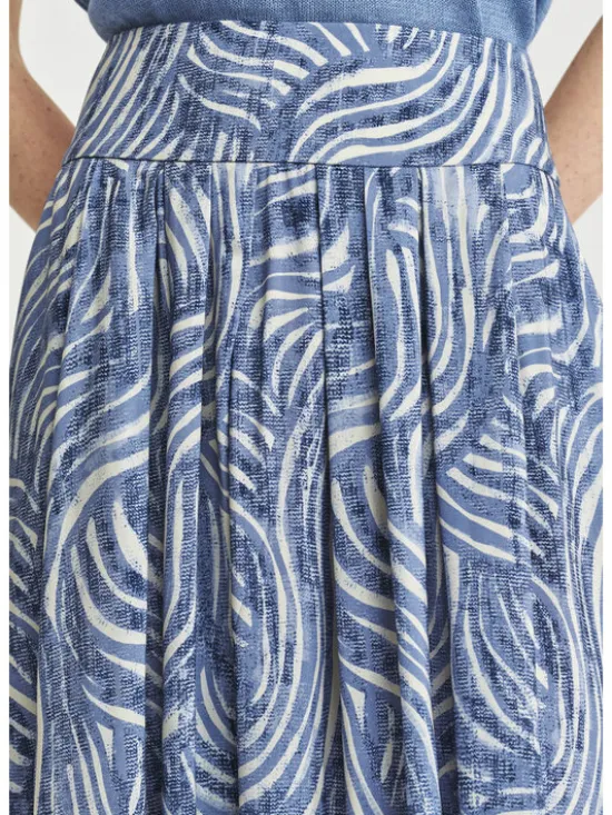 TATUUM Spódnica midi FESTINA Kolorowy Flare Fit