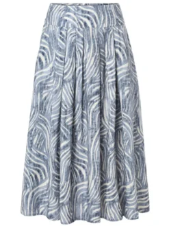 TATUUM Spódnica midi FESTINA Kolorowy Flare Fit