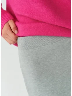 TATUUM Spódnica midi GEME 1 Szary Close Fit