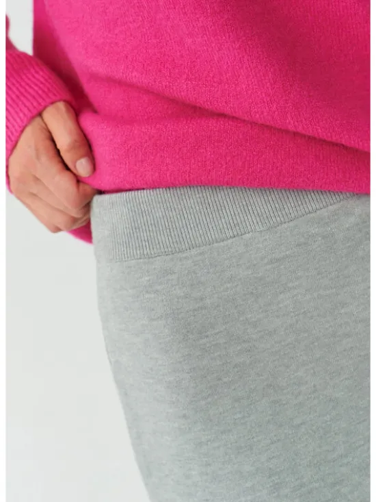 TATUUM Spódnica midi GEME 1 Szary Close Fit