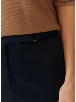 TATUUM Spódnica midi JANA Granatowy Close Fit