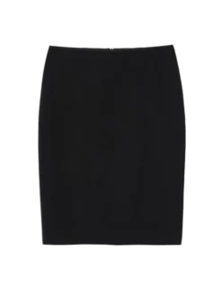 TATUUM Spódnica midi MONO 1 Czarny Close Fit