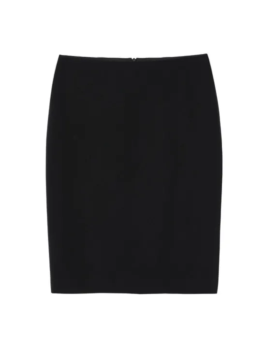 TATUUM Spódnica midi MONO 1 Czarny Close Fit