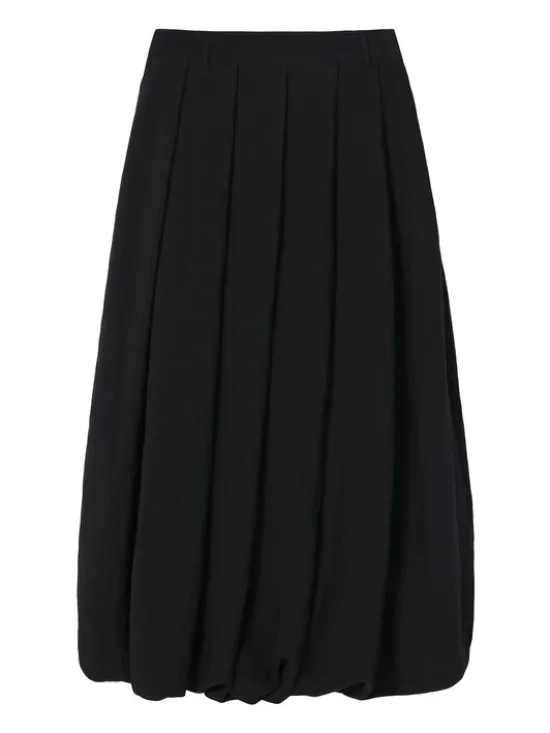 TATUUM Spódnica midi PULONI 1 Czarny Barrel Fit