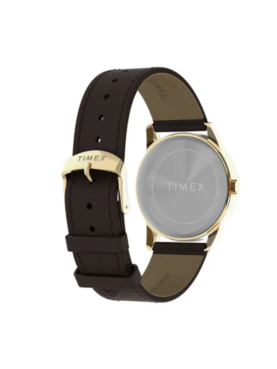 Timex Zegarek Easy Reader® Classic TW2Y12700 Brązowy
