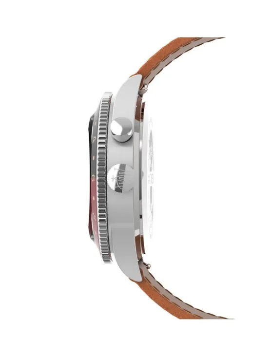 Timex Zegarek TW2V74000 Brązowy