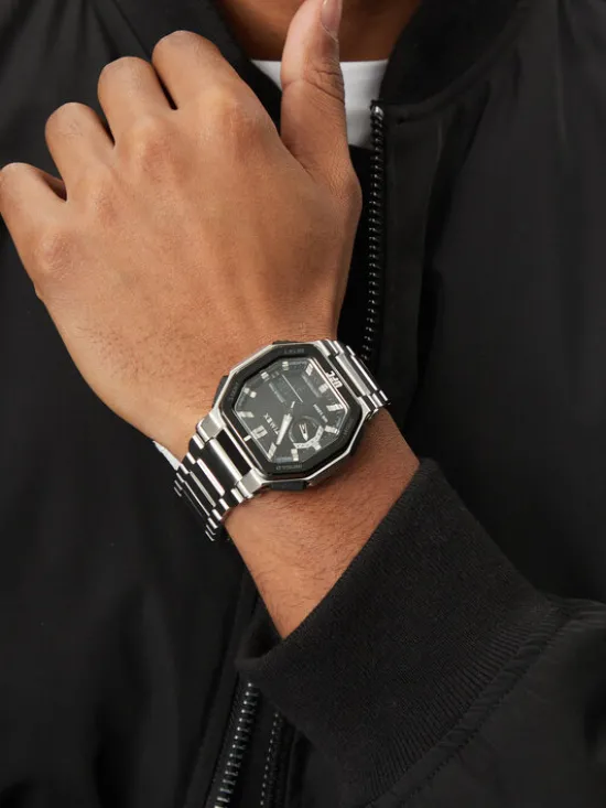 Timex Zegarek UFC Colossus TW2V84600 Srebrny