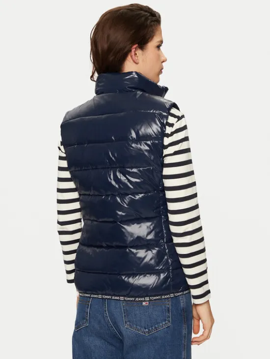 Tommy Jeans Bezrękawnik DW0DW19390 Granatowy Regular Fit