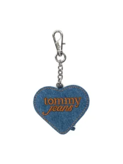 Tommy Jeans Bilonówka Tjw Cool Denim Heart Coin Purse AW0AW18595 Niebieski