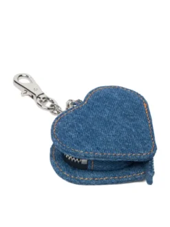 Tommy Jeans Bilonówka Tjw Cool Denim Heart Coin Purse AW0AW18595 Niebieski
