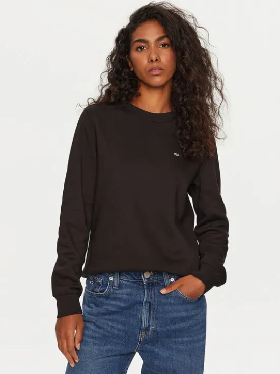 Tommy Jeans Bluza DW0DW19959 Czarny Regular Fit