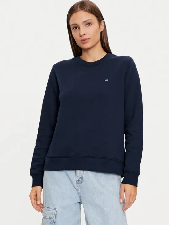 Tommy Jeans Bluza DW0DW19959 Granatowy Regular Fit