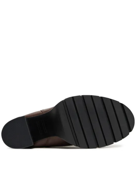Tommy Jeans Botki Tjw EN0EN02831 Brązowy