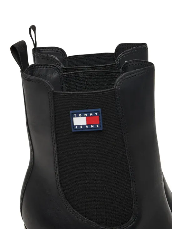 Tommy Jeans Botki Tjw EN0EN02831 Czarny