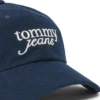 Tommy Jeans Czapka z daszkiem Script AW0AW17908 Granatowy
