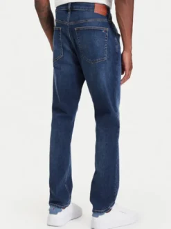 Tommy Jeans Jeansy Austin DM0DM23913 Granatowy Slim Fit