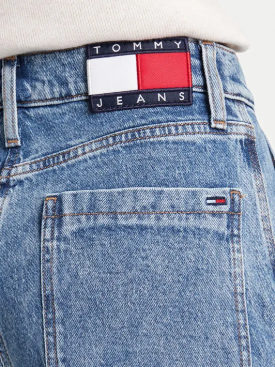 Tommy Jeans Jeansy Claire DW0DW20479 Niebieski Wide Leg