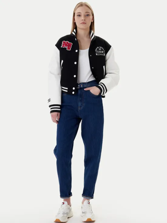 Tommy Jeans Jeansy DW0DW22446 Niebieski Mom Fit