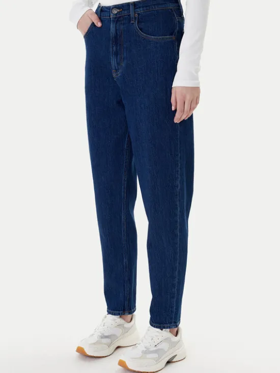Tommy Jeans Jeansy DW0DW22446 Niebieski Mom Fit