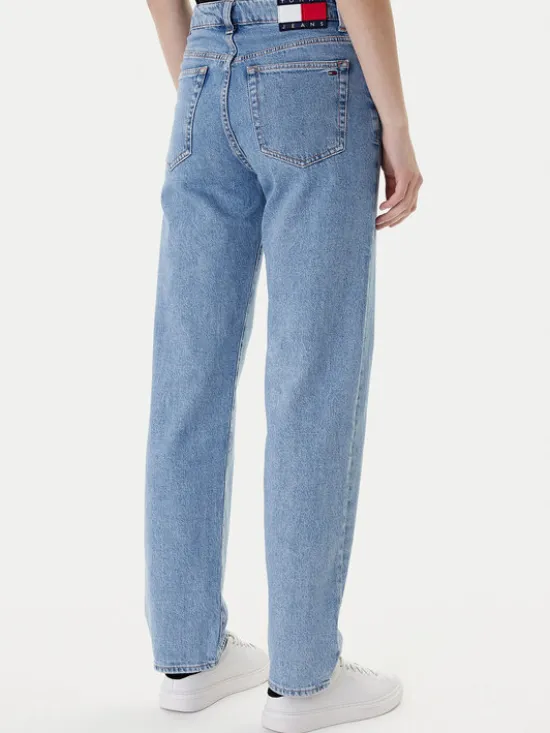 Tommy Jeans Jeansy Kira DW0DW22426 Niebieski Straight Fit