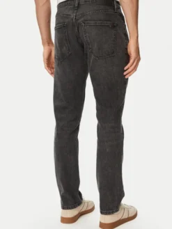 Tommy Jeans Jeansy Scanton DM0DM23341 Szary ciemny Slim Fit