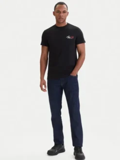 Tommy Jeans Jeansy Scanton DM0DM23063 Granatowy Slim Fit