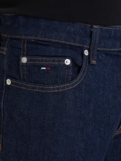 Tommy Jeans Jeansy Scanton DM0DM23063 Granatowy Slim Fit