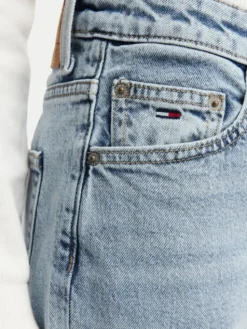 Tommy Jeans Jeansy Sophie DW0DW23582 Niebieski jasny Straight Fit