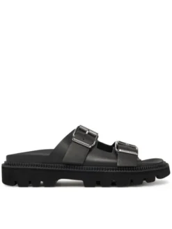 Tommy Jeans Klapki Double Strap Sandal EN0EN02753 Czarny