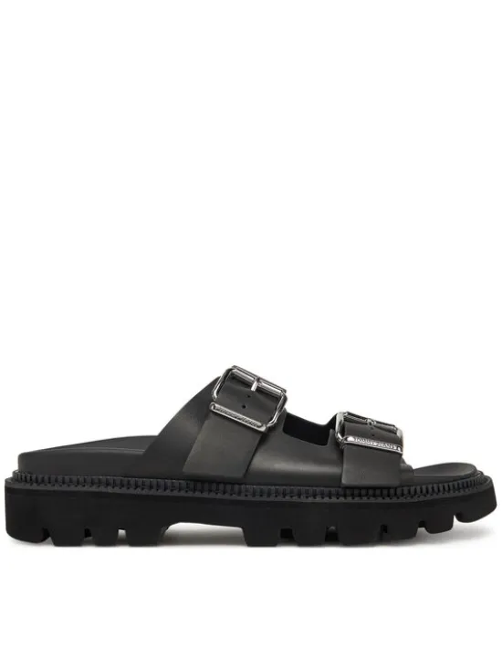Tommy Jeans Klapki Double Strap Sandal EN0EN02753 Czarny