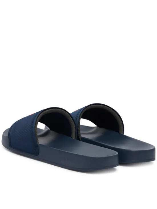 Tommy Jeans Klapki Tjm Pool Slide EM0EM01673 Granatowy
