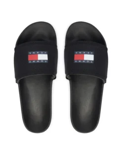 Tommy Jeans Klapki Tjm Pool Slide EM0EM01673 Czarny