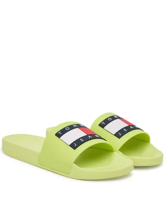 Tommy Jeans Klapki Tommy Jeans Pool Slide Ess EM0EM01191 Żółty