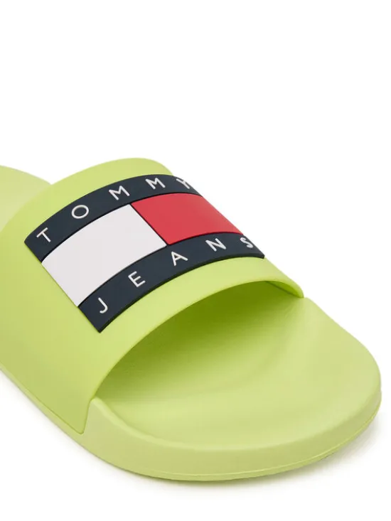 Tommy Jeans Klapki Tommy Jeans Pool Slide Ess EM0EM01191 Żółty