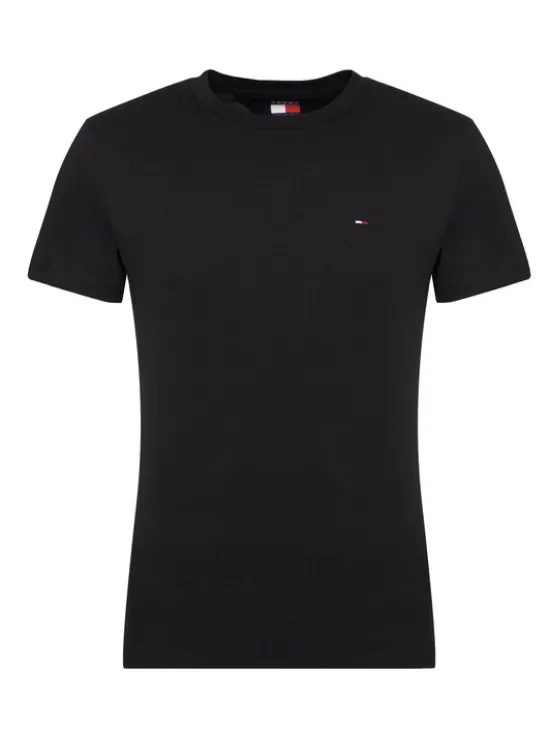 Tommy Jeans Komplet t-shirtów DM0DM20687 Czarny Slim Fit