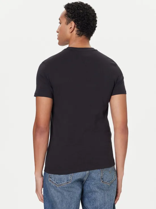 Tommy Jeans Komplet t-shirtów DM0DM20687 Czarny Slim Fit