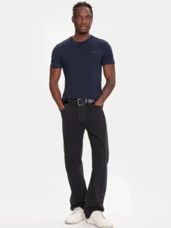 Tommy Jeans Komplet t-shirtów DM0DM20687 Granatowy Slim Fit