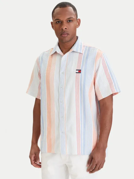 Tommy Jeans Koszula DM0DM22789 Kolorowy Relaxed Fit