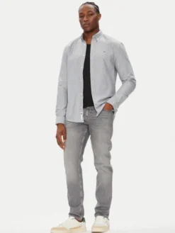 Tommy Jeans Koszula DM0DM21298 Niebieski Regular Fit