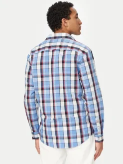 Tommy Jeans Koszula DM0DM22791 Niebieski Regular Fit