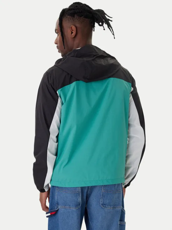 Tommy Jeans Kurtka przejściowa DM0DM23112 Zielony Regular Fit